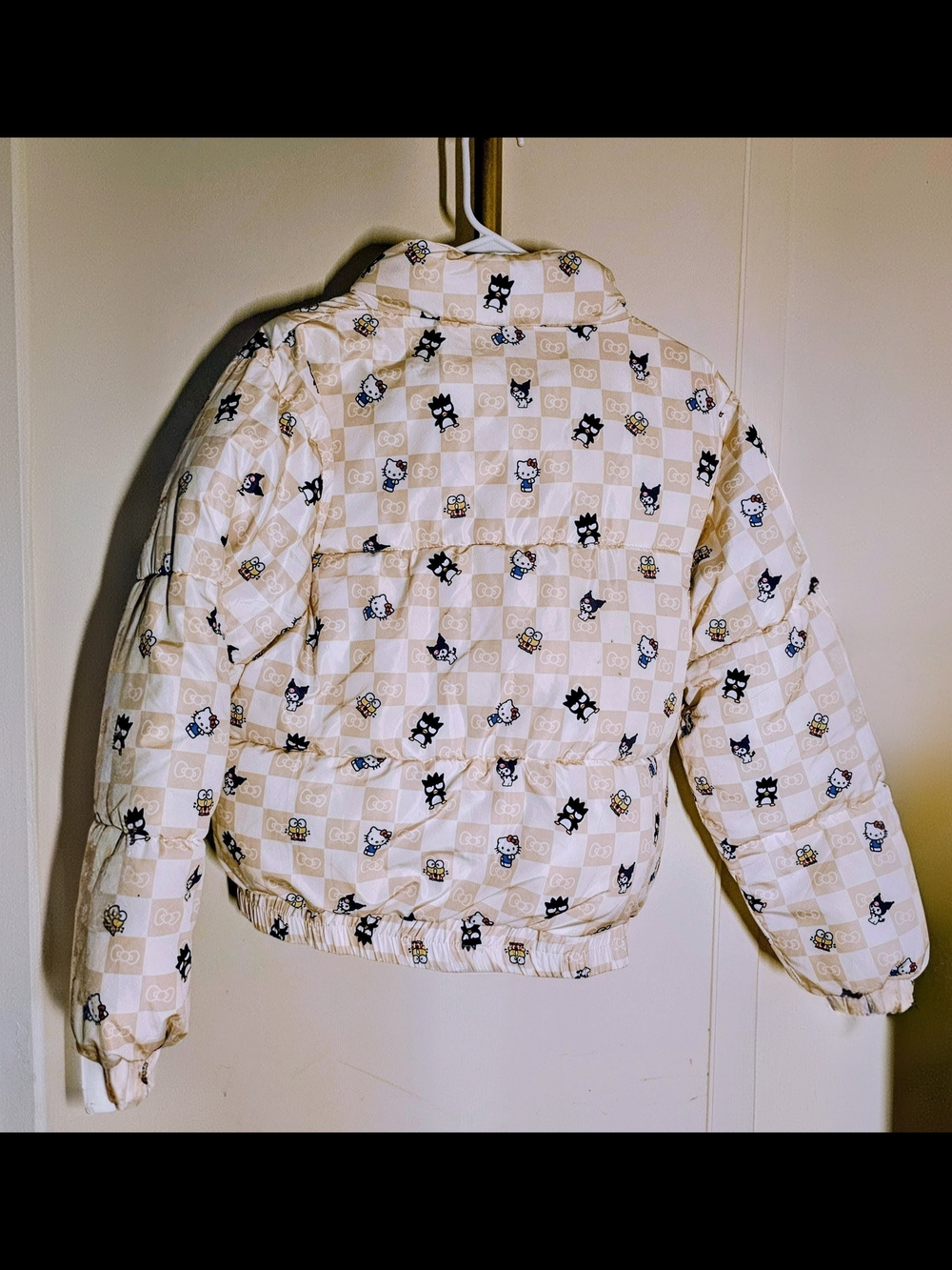 FOREVER 21 X HELLO KITTY Puffer Jacket with Allover Character Print - Picture 5 of 8